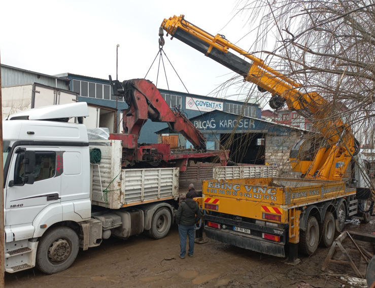 vanda kiralık vinç